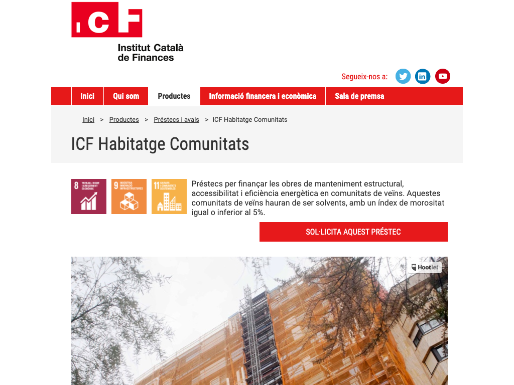 Assessorem als nostres clients ICF Habitatge Comunitats