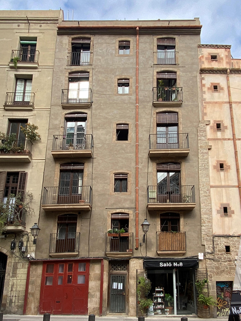Edificio Via Laietana, 2 antes rehabilitación