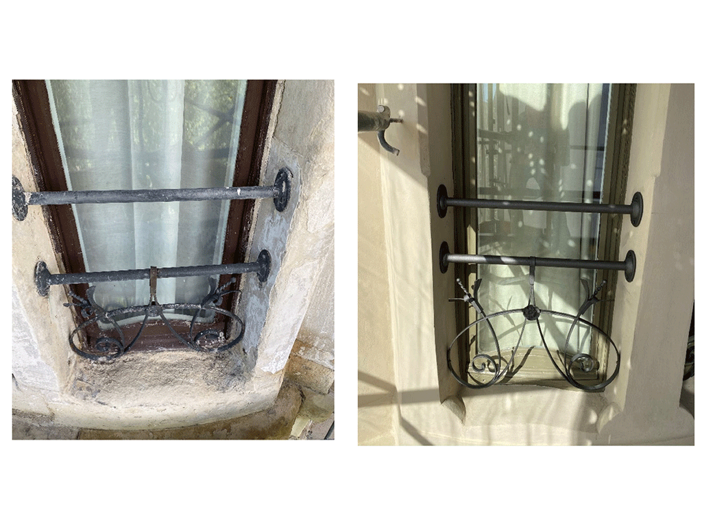 Antes y después rehabilitación ventanas